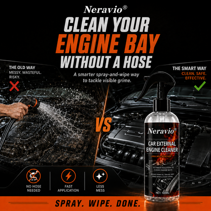 Waterless Fast Acting Car Engine Bay Cleaner