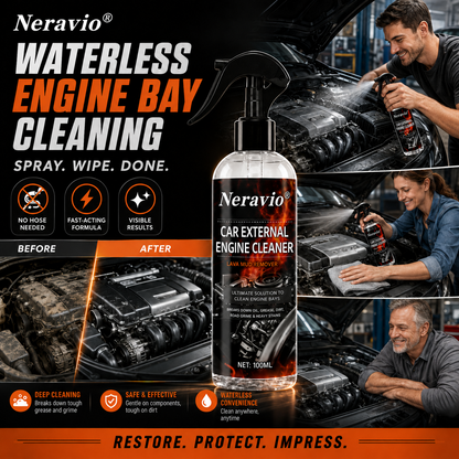 Waterless Fast Acting Car Engine Bay Cleaner