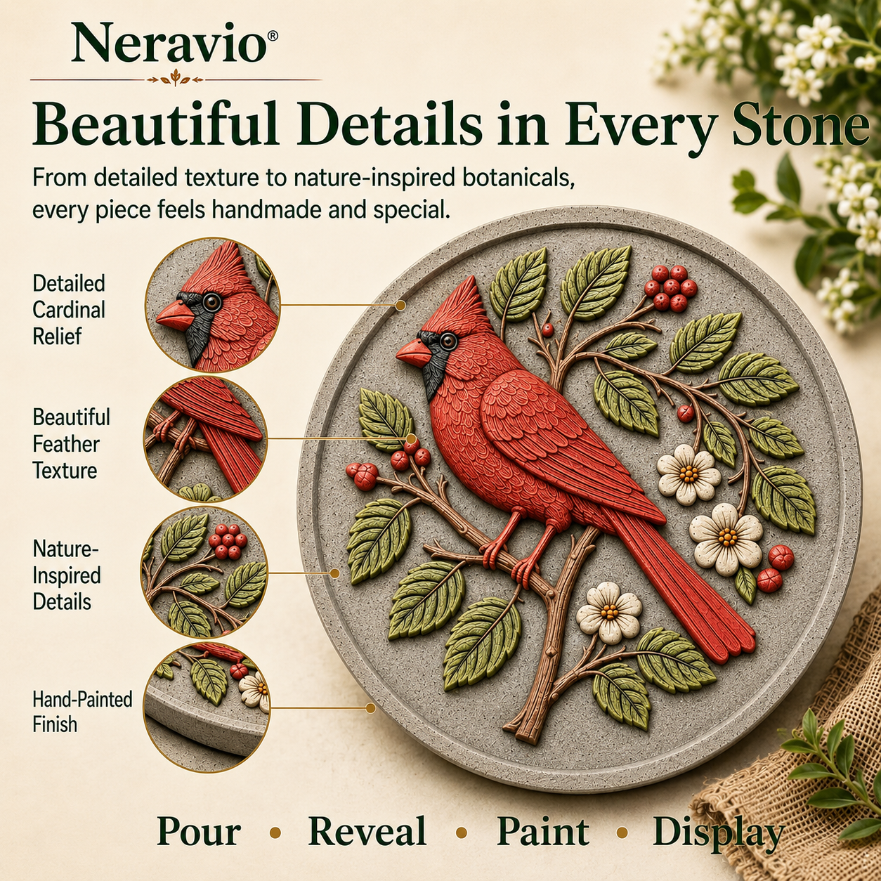 💥Garden Art Stepping Stone Mold💥