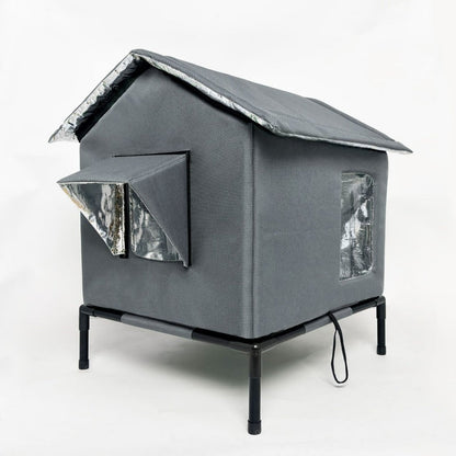 🐈Elevated Insulated Outdoor Cat House